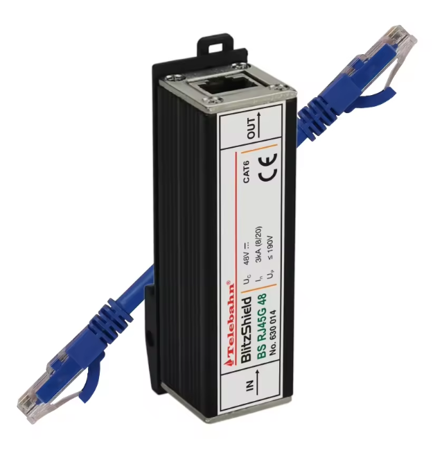 Protector contra Sobretensiones Ethernet BlitzShield BS RJ45G 48