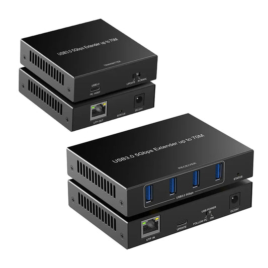 KEX100-U30 - Extensor KVM USB3.0 4 Puertos