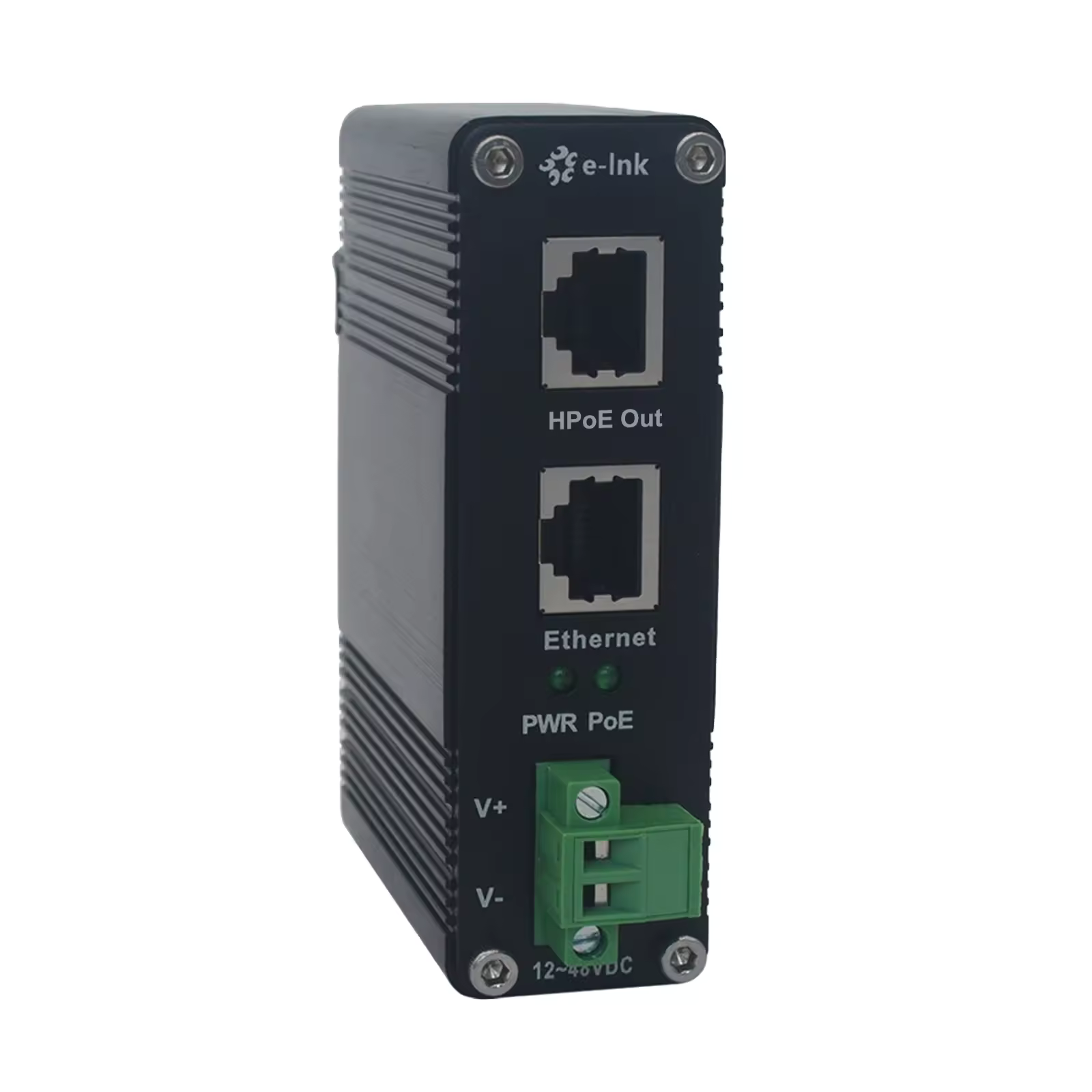 Inyector Gigabit PoE+ 60W Industrial - E-link LNK-INJ301-60 – Kollella SPA
